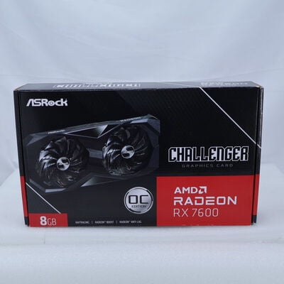 【通販センター】中古  ASRock RX7600 CL 8GO (RX7600 Challenger 8G OC) 3470003260 