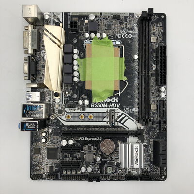 【福井日之出店】中古  ASRock B250M-HDV (B250 1151 mATX DDR4) 133219 