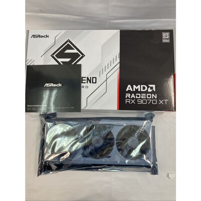 【仙台店】中古  ASRock RX9070XT SL 16G Steel Legend 16GB (RX9070XT 16G) 176937 