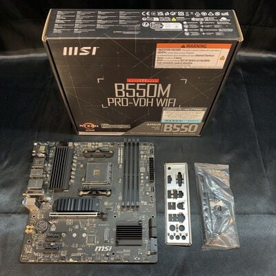 【横浜駅前店】中古  MSI B550M PRO-VDH WIFI (B550 AM4 mATX DDR4) 142922 