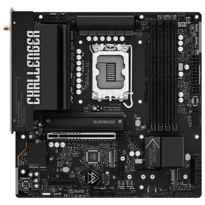 ASRock  B860M Challenger WiFi (B860 1851 MicroATX ブラック) ドスパラ限定モデル 