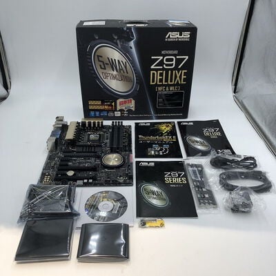 【盛岡都南店】中古  ASUS Z97-DELUXE (NFC & WLC) (Z97 1150 ATX DDR3) 125673 