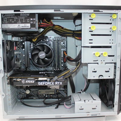 【通販センター】中古  インバースネット FRONTIER(AMD Ryzen 5 5600X/16GB DDR4 (PC4)/SSD2TB/なし/NVIDIA GeForce RTX 3060 12GB/W11H64 MAR) 196614 