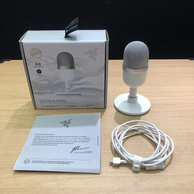 【甲府飯田店】中古  RAZER SEIREN MINI Mercury White(RZ19-03450300-R3M1) 4720001958 