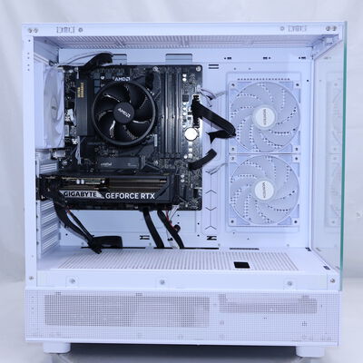 【通販センター】中古  デスクトップPC SURUGA 5000XR(AMD Ryzen 7 5700X/32GB/SSD1TB/なし/NVIDIA GeForce RTX5060 8G/W11H64)ホワイト 189559 