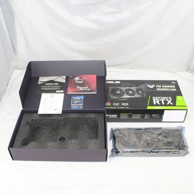 中古  ASUS TUF-RTX3060TI-O8G-V2-GAMING（RTX3060Ti 8GB） 3480033775 