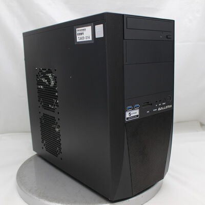 【通販センター】中古  THIRDWAVE GALLERIA KTM(AMD Ryzen 5 3500/16GB DDR4 (PC4)/SSD500GB/DVDマルチ/NVIDIA GeForce RTX 2060 SUPER 8GB/W11H64 MAR) 198108 