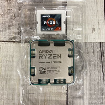 【広島店】中古  AMD Ryzen 7 7800X3D (AM5/4.2/104M/C8/T16/120W) 157139 