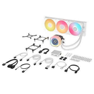 Corsair  iCUE LINK TITAN 360 RX RGB LCD White CW-9061026-WW (ホワイト) 