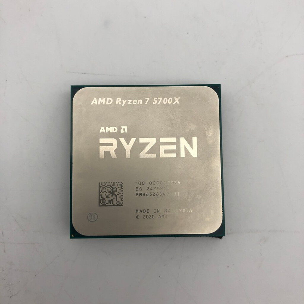 中古 AMD Ryzen 7 5700X (AM4/3.4GHz/36M/C8/T16/65W) 150182 （330942