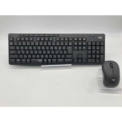 【郡山安積店】中古  ロジクール MK295GP (無線 ﾌﾙｷｰﾎﾞｰﾄﾞ&ﾏｳｽｾｯﾄ 黒) 4640002527 