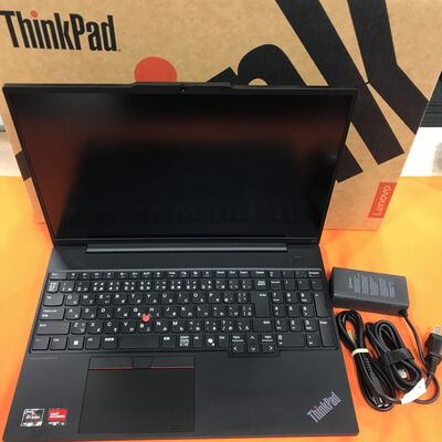 【なんば店】中古  Lenovo ThinkPad E16 Gen 2 AMD (AMD Ryzen5 7535U 2.9GHz/16GB/SSD256GB/-/オンボード/16/1920x1200/Wi-Fi/WEBCAM/W11P64) 176149 