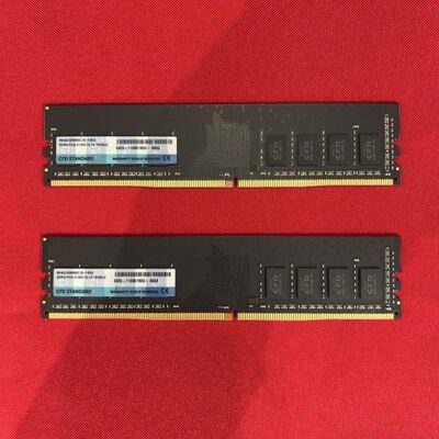 【静岡東瀬名店】中古  16GB 2枚組(合計32GB) PC4-21300/DDR4-2666 デスクトップ用 190916 