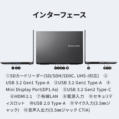 GALLERIA RL7C-R35-C5N Adobe Creative Cloud推奨スペックモデル 