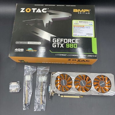 【熊本浜線店】中古  ZOTAC ZT-90204-10P(GTX980 4G GDR5 OC) 130911 