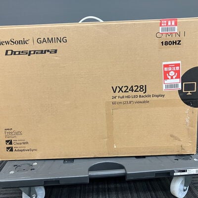 【なんば店】中古  Viewsonic VX2428J-W-7(23.8W 2H1DP 0.5ms IPS 180Hz 3280020786 