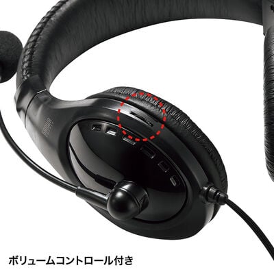 サンワサプライ  MM-HS401BK (4極対応ヘッドセット) 