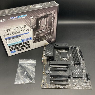 【熊本浜線店】中古  MSI PRO B760-P WIFI DDR4/TW (B760 1700 ATX DDR4) 5370000449 