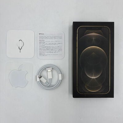 【福井日之出店】中古  【docomo】Apple iPhone12 Pro 6.1インチ 512GB (ゴールド) MGMH3J/A 143818 