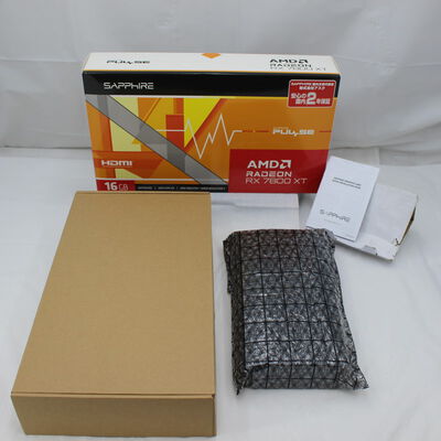 【通販センター】中古  SAPPHIRE PULSE Radeon RX 7800 XT GAMING 16GB GDDR6（RX7800XT 16GB） 3480039762 