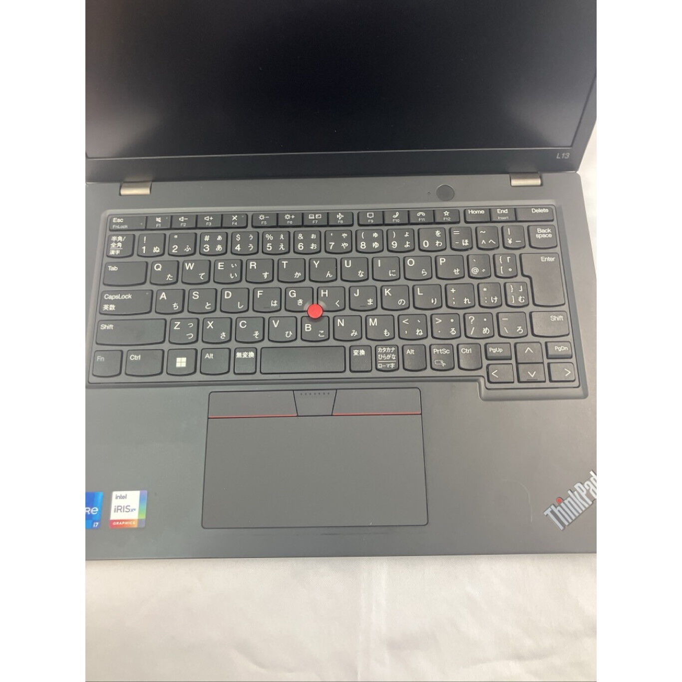 中古 Lenovo ThinkPad L13 (i7-1255U/16GB/SSD 512GB/-/-/WLAN/13.3