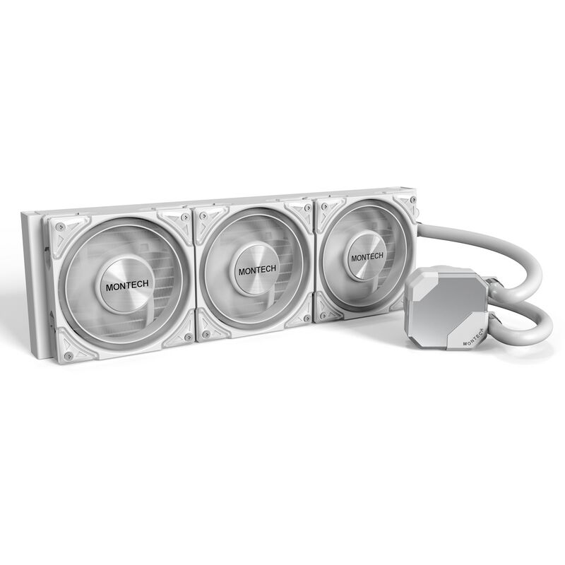 MONTECH hyper flow silent 360 簡易水冷　中古 MONTECH HyperFlow ARGB 360 White ｜ パソコン通販のドスパラ