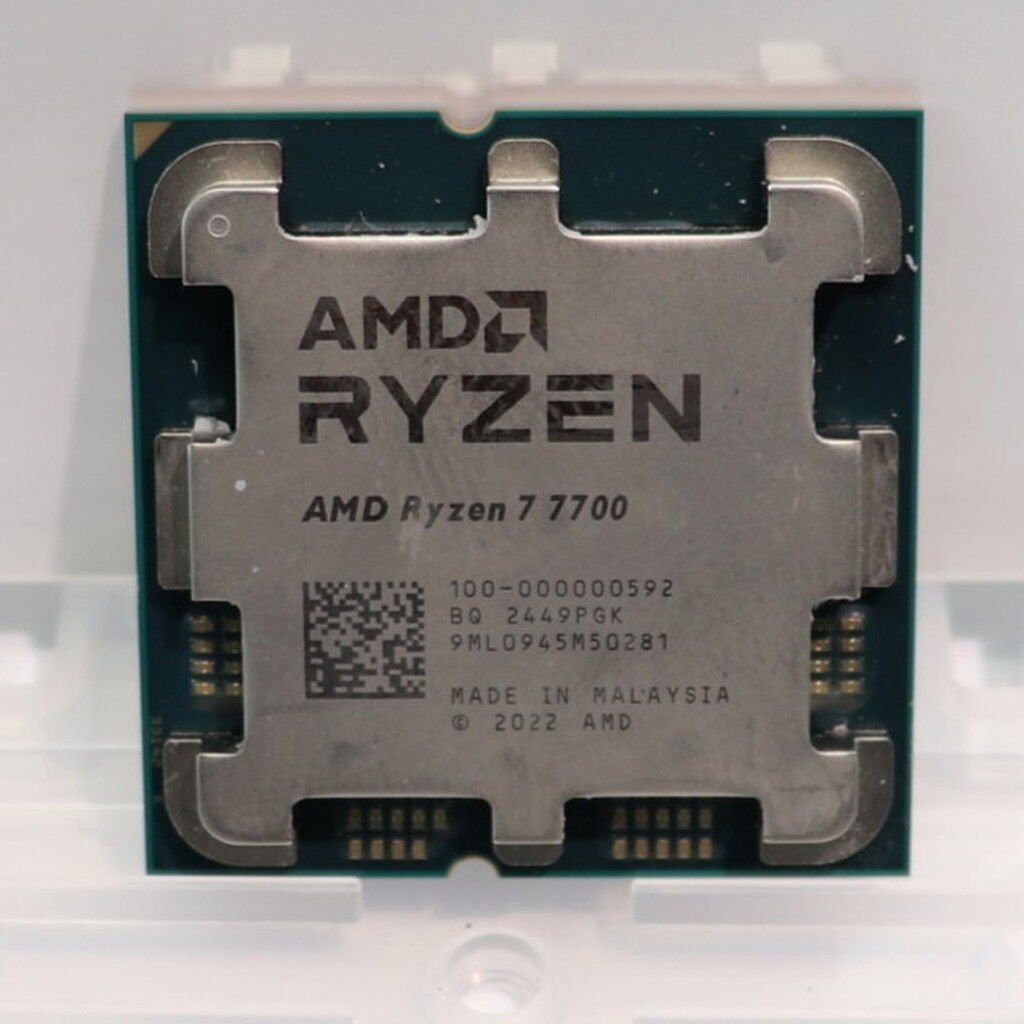 中古 AMD Ryzen 7 7700 (AM5/3.8GHz/40M/C8/T16/65W) 1460024624