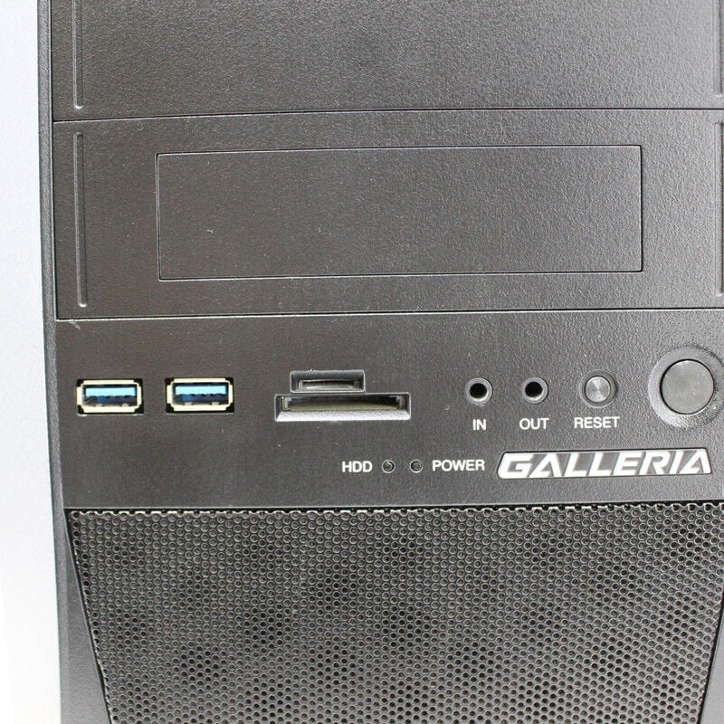中古 THIRDWAVE GALLERIA KT(Intel Core i7 8700/16GB/SSD500GB/DVD