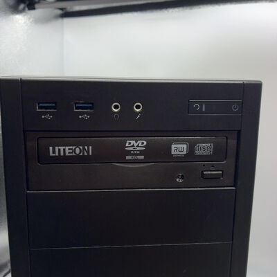 【宇都宮鶴田店】中古  自作デスクトップパソコン(i7 10700/16GB/SSD500GB/HDD2TB/GTX960) 5280001934 