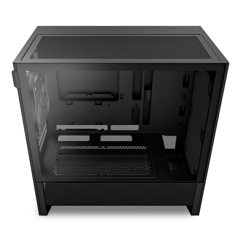 NZXT H3 FLOW CC-H31FB-01 (MicroATX ガラス ブラック) ｜ パソコン