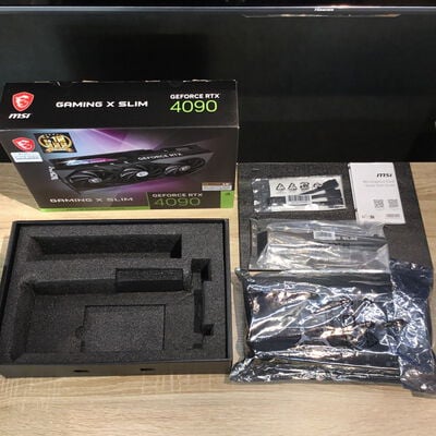 【松山環状枝松店】中古  MSI GeForce RTX 4090 GAMING X SLIM 24G (RTX4090 24GB) 189017 