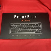 中古  ＤＲＵＮＫＤＥＥＲ　ゲーミングキーボード A75 Pro [US配列] ブラック/オレンジ A75P-B0P05 ［有線 /USB］ 3250006760 