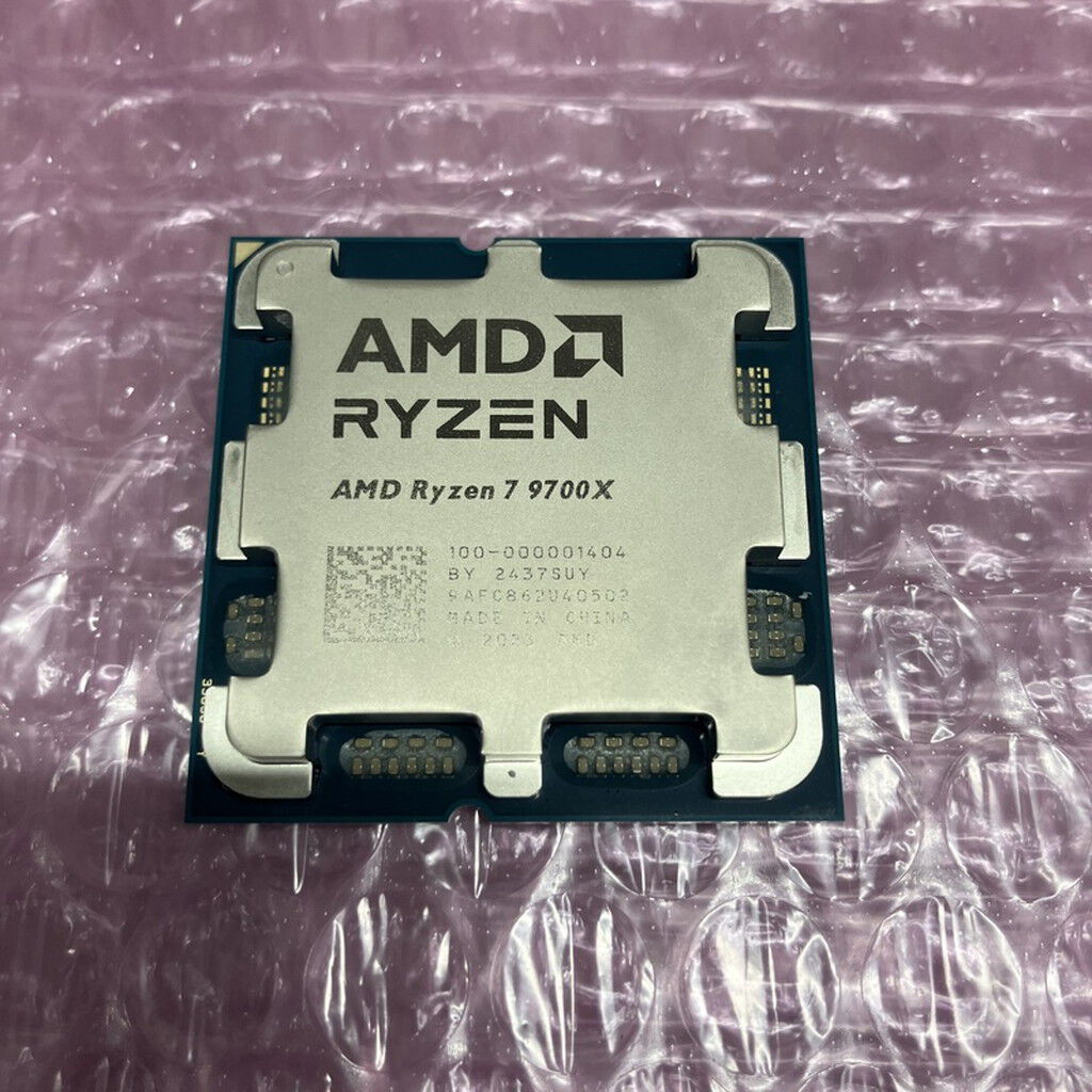 中古 AMD Ryzen 7 9700X (AM5/3.8GHz/40M/C8/T16/65W) 169022