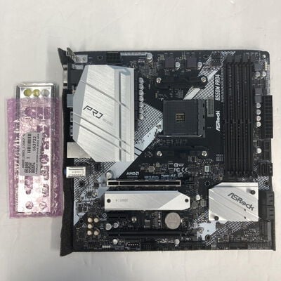 【博多店】中古  ASRock B550M Pro4 (B550 AM4 mATX DDR4) 142938 