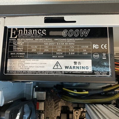 【京都店】中古  FRONTIER BTOパソコン (Core i7 12700F/16GB/SSD1TB/なし/RTX3060Ti 8GB/W11H) 3180005838 