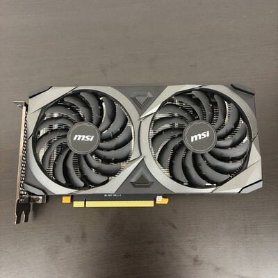 【長野稲里店】中古  MSI GeForce RTX 3060 Ti VENTUS 2X 8G OCV1 LHR（RTX3060Ti 8GB） 3480040597 