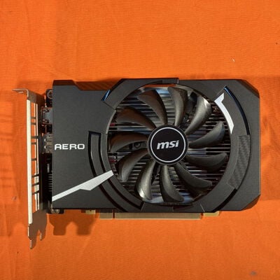 【なんば店】中古  MSI GeForce GTX 1650 D6 AERO ITX J OC (GTX1650 4G GDDR6) 3280021650 