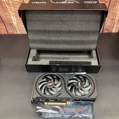 【富士青葉店】中古  Palit NE64060019P1-1070L(RTX4060 8G Infinity 2) 175580 