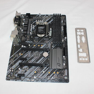 【通販センター】中古  ASRock Z390 Phantom Gaming 4 (Z390 1151 ATX DDR4) 138883 
