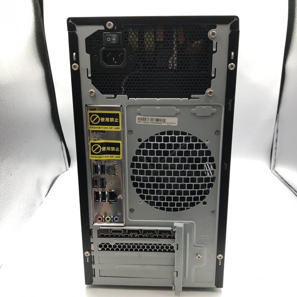 中古 iiyama LEVEL∞(i5 12400/16GB/SSD512GB/HDD1TB/DVD/RTX3060Ti