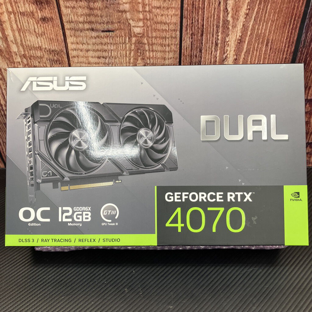 中古 ASUS GeForce RTX4070 (DUAL-RTX4070-O12G-EVO) 5070002318
