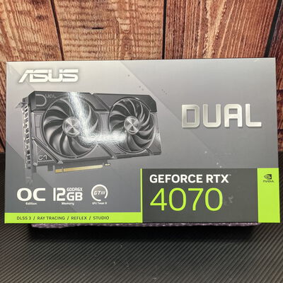 【富士青葉店】中古  ASUS GeForce RTX4070 (DUAL-RTX4070-O12G-EVO) 5070002318 