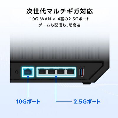 ASUS  RT-BE92U (11be 無線LANルーター) 