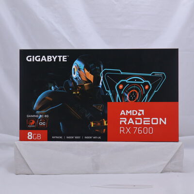 【通販センター】中古  GIGABYTE GV-R76GAMING OC-8GD (RX7600 8G) 162746 