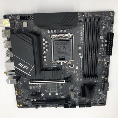 【盛岡都南店】中古  MSI PRO B760M-A WIFI DDR4 (B760 1700 mATX DDR4) 167304 