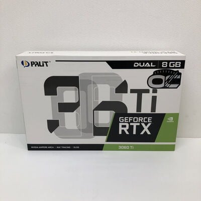 【津ラッツ店】中古  【LHR版】Palit NE6306TS19P2-190AD V1 (RTX3060Ti Dual OC V1 8GB) 146436 