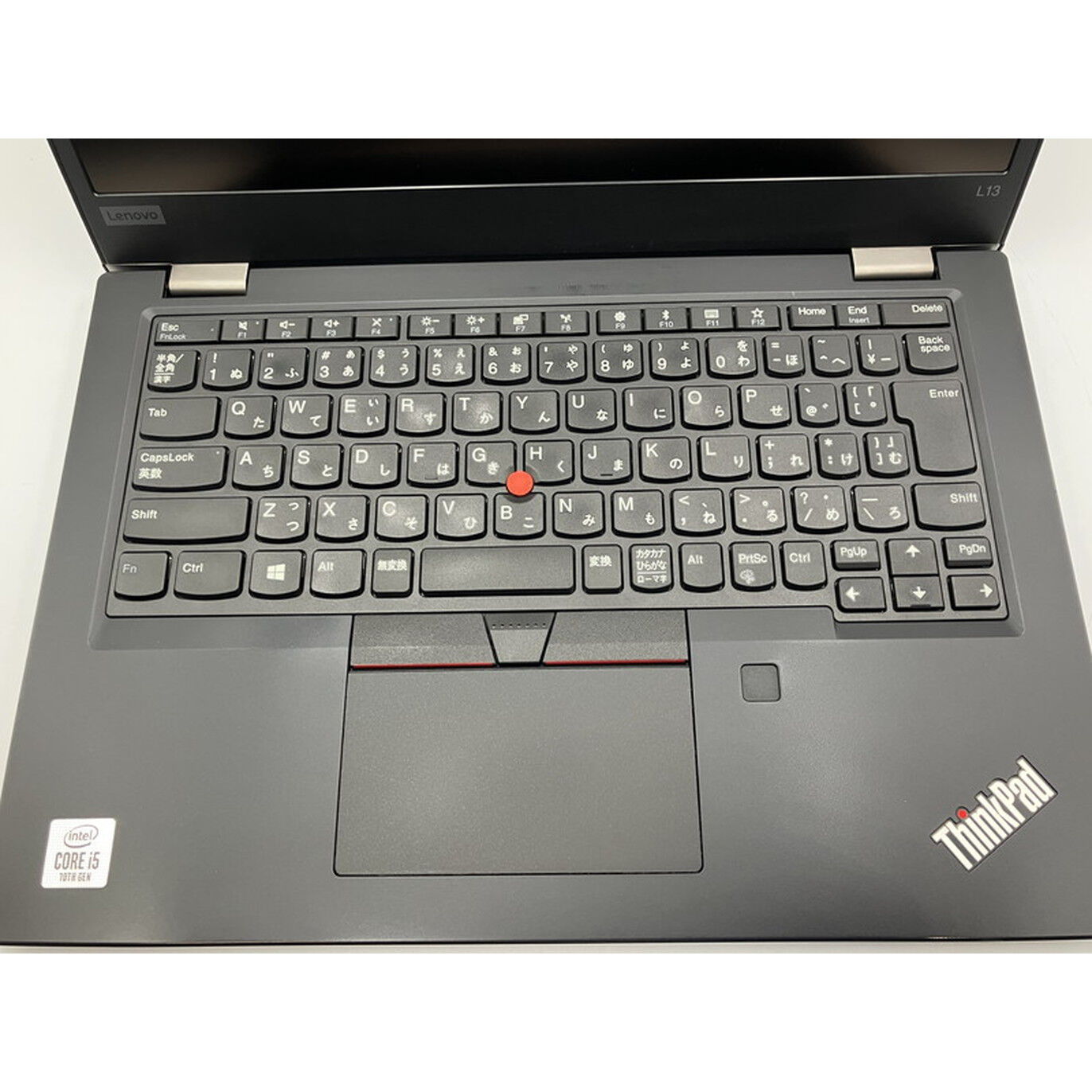 Lenovo ThinkPad L13(Win10x64)  中古 Core i5-1.6GHz(10210U)/メモリ8GB/SSD256GB/13.3インチ/Webカメラ [訳あり品] 2021年頃購入 TK Lenovo ThinkPad L13(Win10x64) 中古 Core i5-1.6GHz(10210U