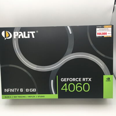【佐賀南部バイパス店】中古  Palit NE64060019P1-1070L(RTX4060 8G Infinity 2) 175580 