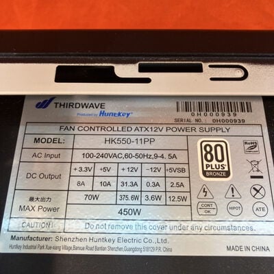 【なんば店】中古  THIRDWAVE Magnate IM (i5 10400/32GB/SSD500GB/Mt/WLAN) 3280021924 