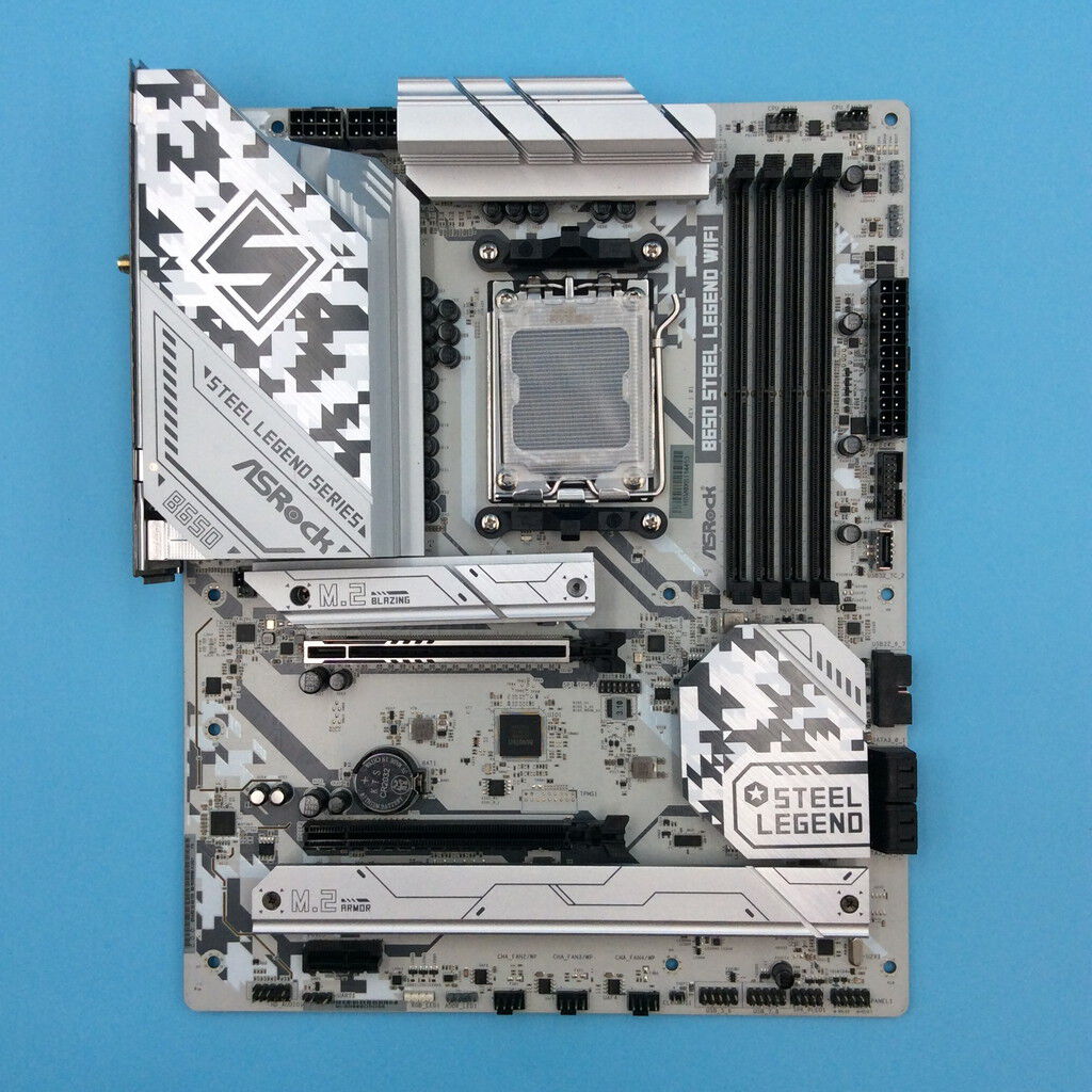 中古 ASRock B650 Steel Legend WiFi (B650 AM5 ATX) 168306 （341494